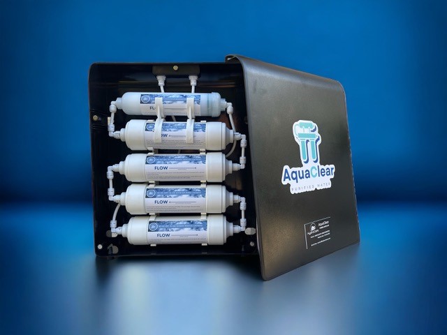 AquaClear, water filtration, 5-stage filtration, ultrafiltration, membrane, hardness, carbon filte